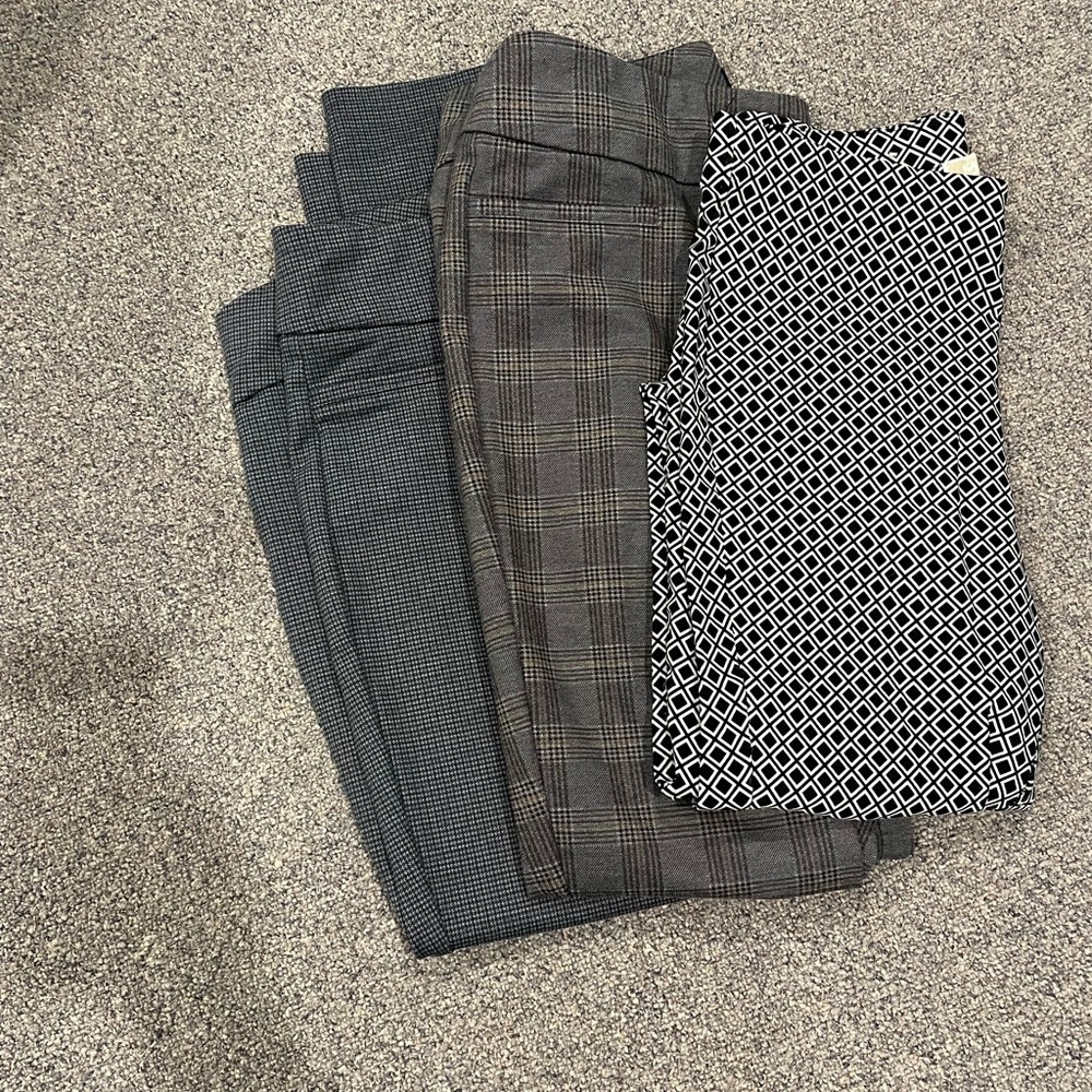 Bundle of Three Patterned Pants
